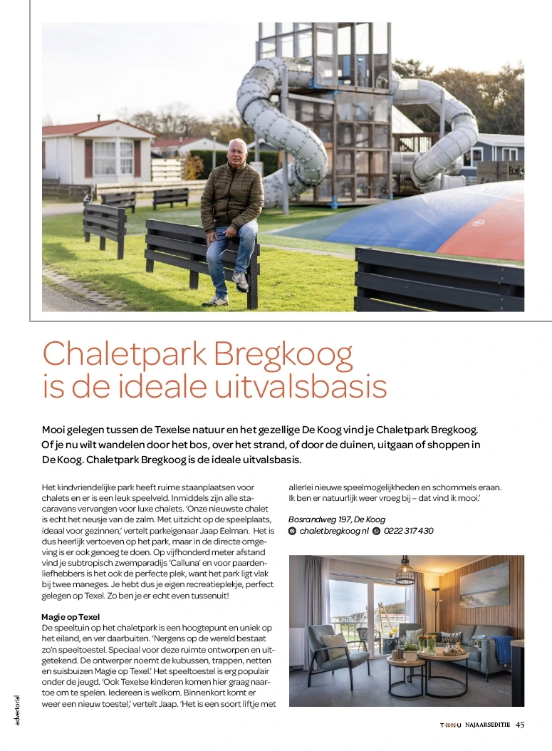 Chaletpark Bregkoog is de ideale uitvalsbasis, Zilt & Zakelijk, seite 1